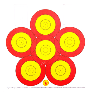 Danage 6-Spot Target Face