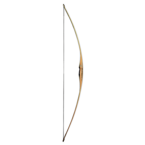 White Feather Hugin One Piece Bow - 68"