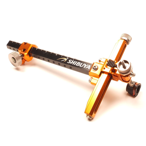 Second Hand Shibuya Ultima II Recurve Sight- Avalon Tecone Sight Pin - RH - Orange
