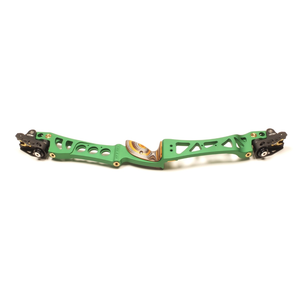Second Hand Gillo GT Lux 27" ILF Riser - Green with Black Pockets RH