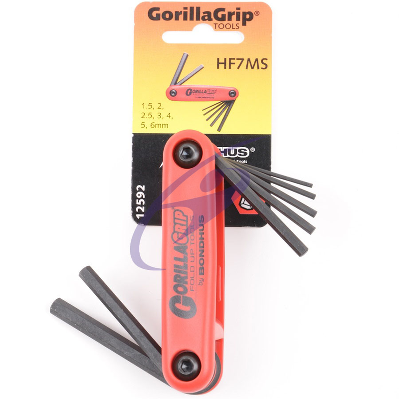 Bondhus Gorilla Grip Foldup Allen Key Set Clickers Archery