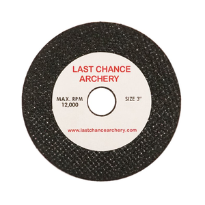 Last Chance Archery 3" Cut-off Saw Blade Wheel