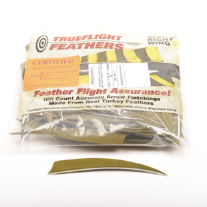 Second Hand Bag of Trueflight 5" RW Shield Feathers - Green