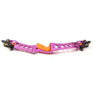 Second Hand Gillo GX2 25" ILF Riser - Purple with Black Pockets RH