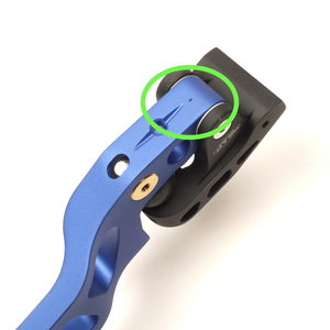 Second Hand Gillo GT Lux 29" ILF Riser - Blue with Black Pockets RH