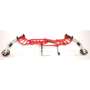 Second Hand Hoyt Compound Bow Invicta 37 SVX - RH 50#-(27.5"-28.5") (Cam 3) 65% Let Off Podium Red