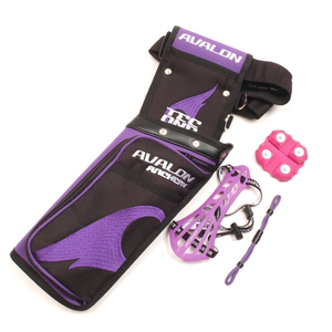 Second Hand Avalon Tec One Field Quiver Set - LH - Purple