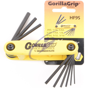 Bondhus Gorilla Grip Fold-up Allen Key Set