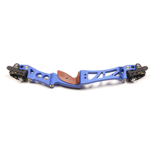 Second Hand Gillo GT Lux 23" ILF Riser - Blue with Black Pockets RH