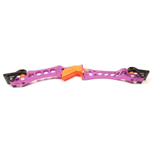 Second Hand Gillo GX2 25" ILF Riser - Purple with Black Pockets RH