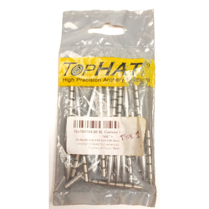 Odds & Ends Top Hat SL Convex .166 Points - Type 1 - Pack of 12