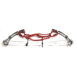 Second Hand Hoyt Procomp Elite FX - RH - Red 40lbs 27 - 28 1/2"