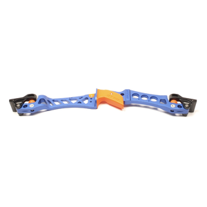 Second Hand Gillo GX2 25" ILF Riser - Blue with Black Pockets LH