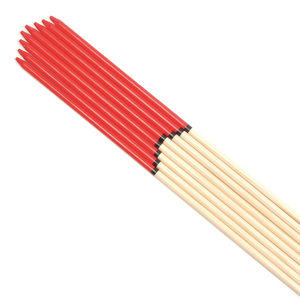 Second Hand 5/16th Crested Pine Wooden Shafts - Set of 8