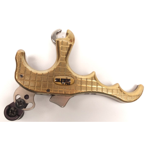 Second Hand Tru Ball Blade Release Aid - 4 Finger - Black/Gold