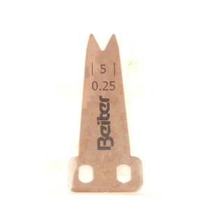 Second Hand Beiter Compound Rest Blades - Set of 3 - 5mm/0.25mm