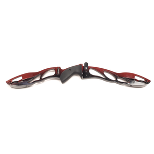 Second Hand Shocq Supreme ILF Recurve Riser - RH 25" Red / Black