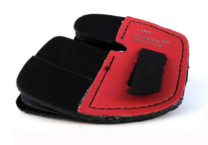 Black Widow Leather Tab Clickers Archery