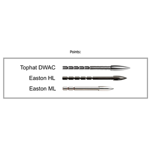 Easton A/C/E Fletched Arrow - Set of Four