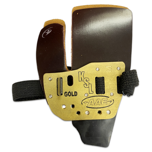 AAE KSL Gold Cordovan Brass Tab