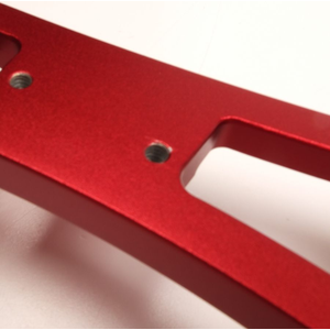 Second Hand Gillo GX 25" ILF Riser - Red with Silver Pockets RH