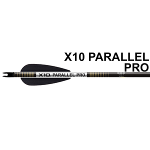 Easton 4mm X10 Parallel Pro Fletched Arrow - Single