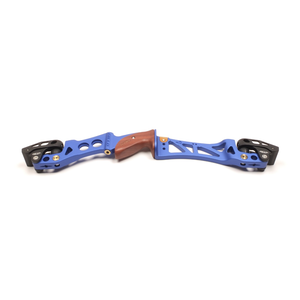 Second Hand Gillo GT Lux 23" ILF Riser - Blue with Black Pockets RH