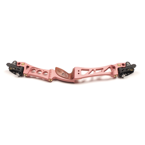 Second Hand Gillo GT Lux 25" ILF Riser - Pink with Black Pockets RH