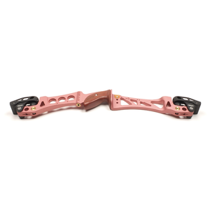 Second Hand Gillo GT Lux 25" ILF Riser - Pink with Black Pockets RH
