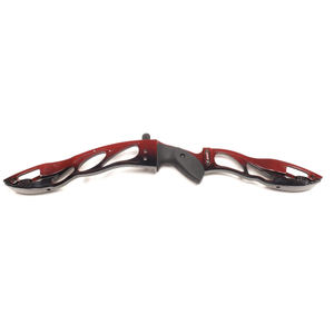 Second Hand Shocq Supreme ILF Recurve Riser - RH 25" Red / Black