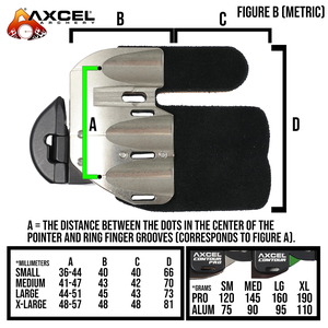 Axcel Contour Finger Tab