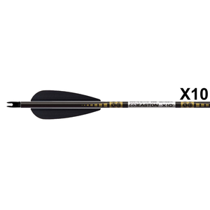 Easton X10 Fletched Arrow - Dozen