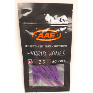 Odds & Ends AAE Hybrid 2.0 Vanes - Purple - Pack of 50