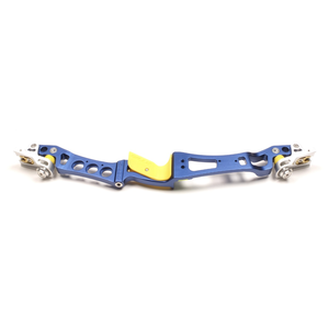 Second Hand Gillo GX 25" ILF Riser - Blue with Silver Pockets RH