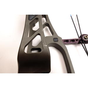 Second Hand Hoyt Stratos 36 Compound Bow - 50lbs - 28" to 27" Draw - Slate