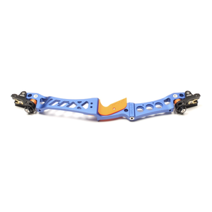 Second Hand Gillo GX2 25" ILF Riser - Blue with Black Pockets LH