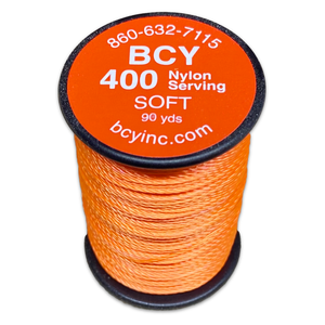 BCY 400 Nylon Multifilament Soft Twist Serving Material