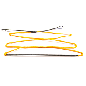 Flex Dacron String Yellow with Black Serving - To fit a 62” Glass Fibre Bow