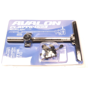 Odds & Ends Avalon Classic Easy Recurve Sight - 9" - RH - Black